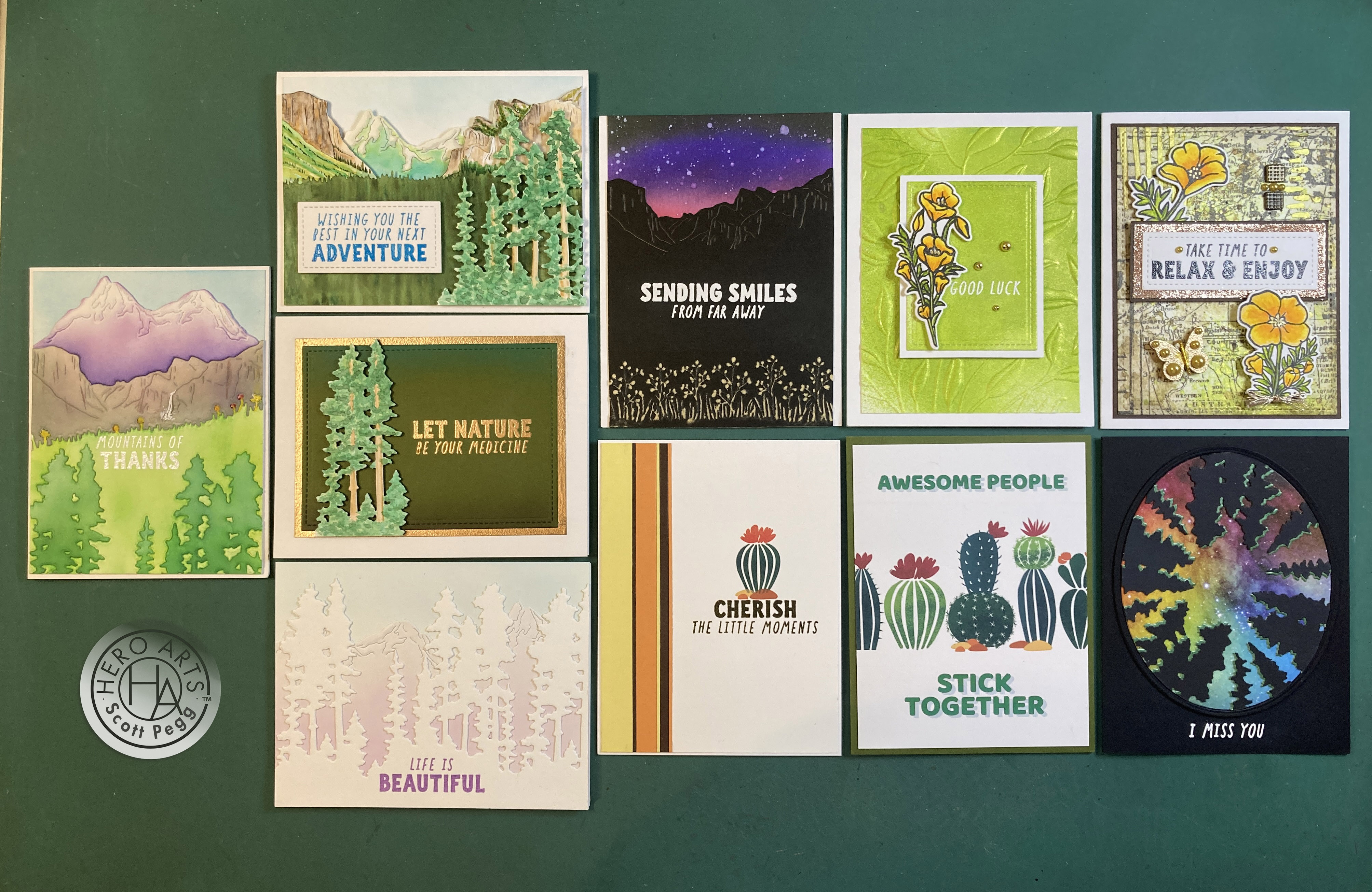 10 Cards 1 Kit • My Monthly Hero • August 2023 – CardCut-ups